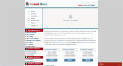 Desktop Screenshot of inlandhost.net